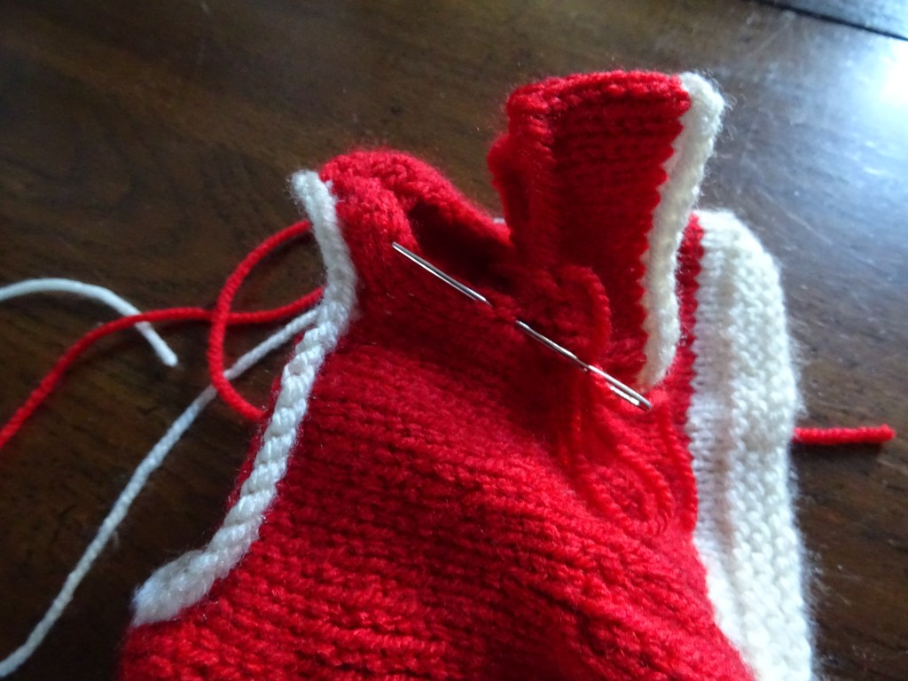 Werkwijze jurkje berenknuffel. Construction dress stuffed bear.